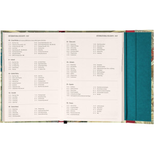 NOTIQUE Magnetic weekly planner Alphonse Mucha 2027, 11 x 16 cm