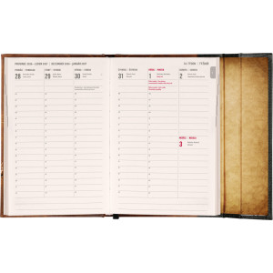 NOTIQUE Týdenní magnetický diář Harry Potter – Relikvie smrti 2027, 11 x 16 cm