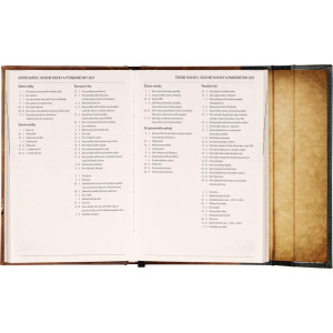 NOTIQUE Týdenní magnetický diář Harry Potter – Relikvie smrti 2027, 11 x 16 cm