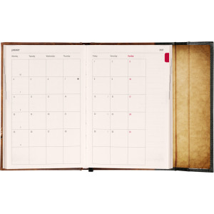 NOTIQUE Magnetic weekly planner Harry Potter – Deathly Hallows 2027, 11 x 16 cm
