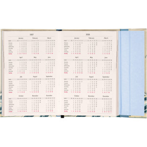 NOTIQUE Magnetic weekly planner Katsushika Hokusai 2027, 11 x 16 cm