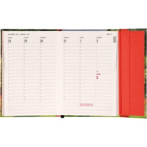 NOTIQUE Magnetic weekly planner Claude Monet 2027, 11 x 16 cm