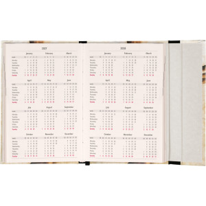 NOTIQUE Magnetic weekly planner Michelangelo 2027, 11 x 16 cm