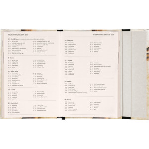 NOTIQUE Magnetic weekly planner Michelangelo 2027, 11 x 16 cm