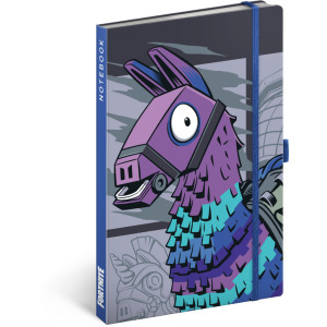 NOTIQUE Notes Fortnite – Llama, linkovaný, 13 x 21 cm