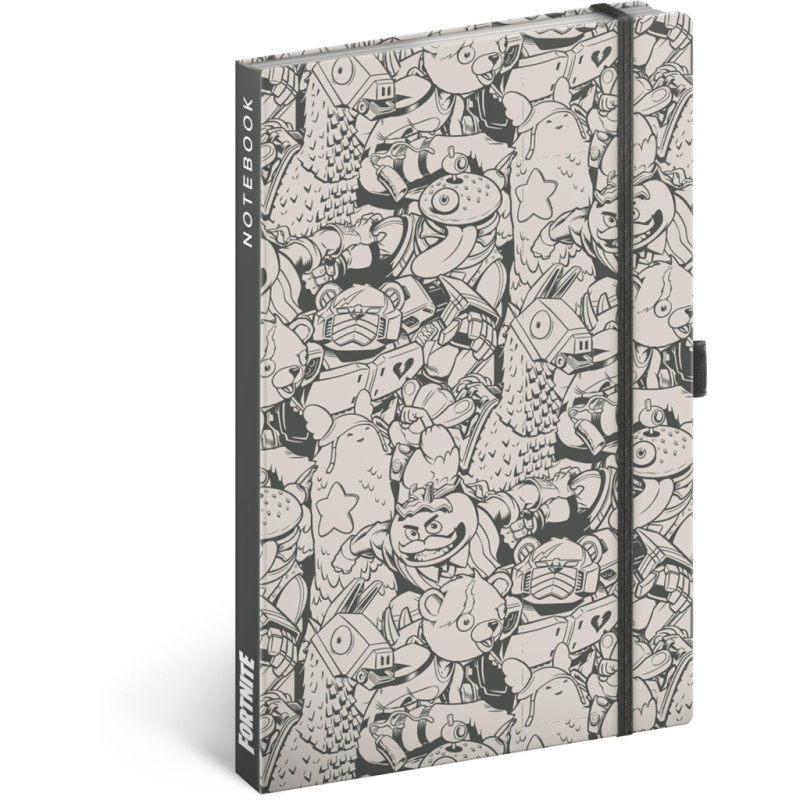 NOTIQUE Notes Fortnite – Legends, linkovaný, 13 x 21 cm