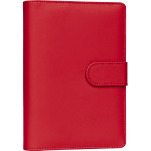 NOTIQUE Refill – Týdenní kroužkový diář s vyměnitelnými listy 2027, sytě červený, 12,5 x 19 cm