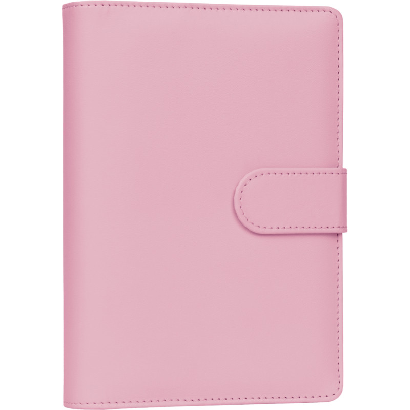 NOTIQUE Refill – Týdenní kroužkový diář s vyměnitelnými listy 2027, pudrově růžový, 12,5 x 19 cm