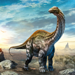 NOTIQUE Poznámkový kalendář Dinosauři 2027, 30 x 30 cm