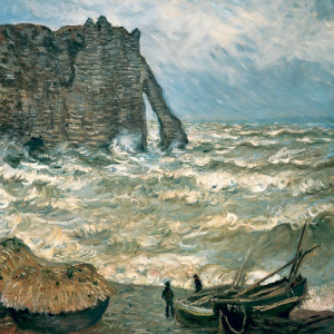 NOTIQUE Poznámkový kalendář Claude Monet 2027, 30 x 30 cm