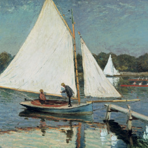 NOTIQUE Poznámkový kalendář Claude Monet 2027, 30 x 30 cm