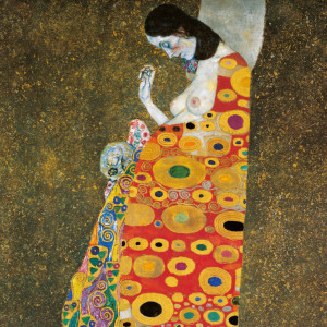 NOTIQUE Grid calendar Gustav Klimt 2027, 30 x 30 cm