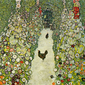NOTIQUE Grid calendar Gustav Klimt 2027, 30 x 30 cm