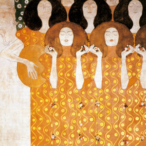 NOTIQUE Grid calendar Gustav Klimt 2027, 30 x 30 cm