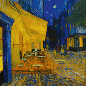 NOTIQUE Grid calendar Vincent van Gogh 2027, 30 x 30 cm