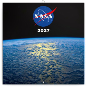 NOTIQUE Poznámkový kalendář NASA 2027, 30 x 30 cm