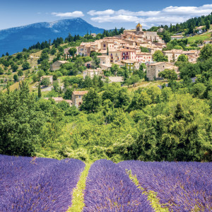 NOTIQUE Grid calendar Provence 2027, 30 x 30 cm