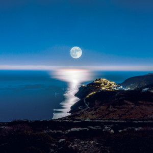 NOTIQUE Grid calendar The Moon 2027, 30 x 30 cm