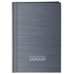Denní záznamy - A5 - Šedý
