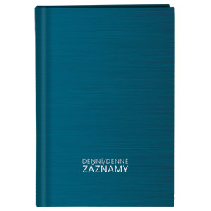 Denní záznamy - A5 - Tyrkys