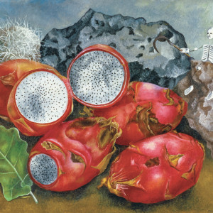 NOTIQUE Grid calendar Frida Kahlo 2027, 30 x 30 cm