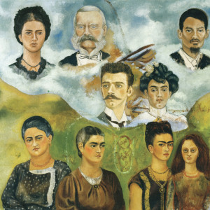 NOTIQUE Grid calendar Frida Kahlo 2027, 30 x 30 cm