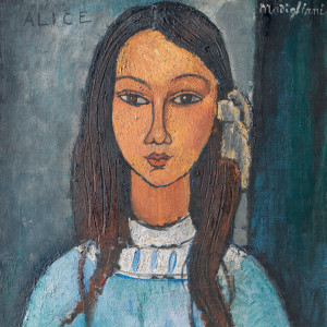NOTIQUE Grid calendar Amedeo Modigliani 2027, 30 x 30 cm