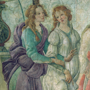 NOTIQUE Poznámkový kalendář Sandro Botticelli 2027, 30 x 30 cm
