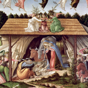 NOTIQUE Poznámkový kalendář Sandro Botticelli 2027, 30 x 30 cm