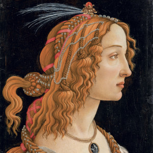 NOTIQUE Grid calendar Sandro Botticelli 2027, 30 x 30 cm
