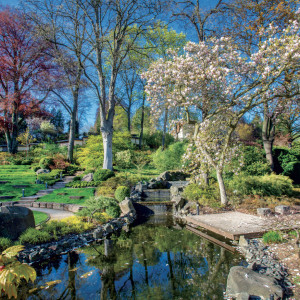 NOTIQUE Grid calendar Gardens 2027, 30 x 30 cm