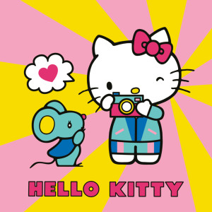 NOTIQUE Poznámkový kalendář Hello Kitty 2027, 30 x 30 cm