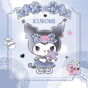 NOTIQUE Poznámkový kalendář Kuromi  2027, 30 x 30 cm