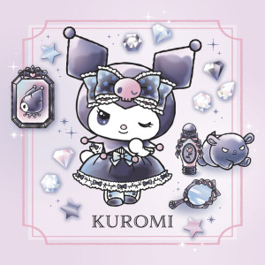 NOTIQUE Grid calendar Kuromi 2027, 30 x 30 cm