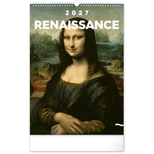 NOTIQUE Nástěnný kalendář Renesance 2027, 33 x 46 cm