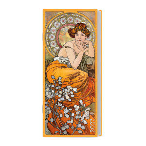 Měsíční diář - Božka- Alfons Mucha 2027 - mix
