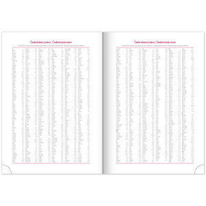 NOTIQUE Týdenní diář Aprint Top 2027, černý, 15 x 21 cm