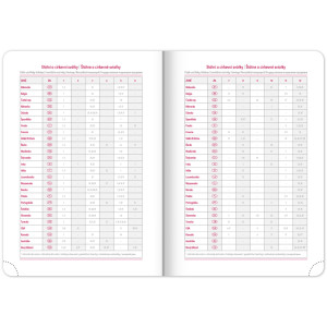 NOTIQUE Týdenní diář Ajax 2027, zelený, 15 x 21 cm