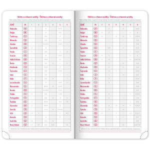 NOTIQUE Kapesní diář Ponza 2027, béžový, 9 x 15,5 cm