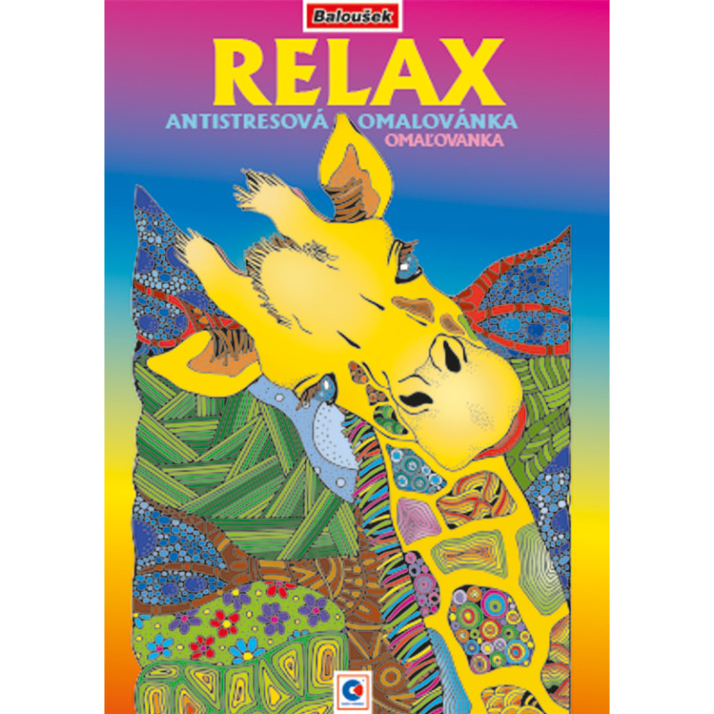 Antistresová omalovánka A4 - Relax