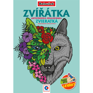 Antistresová omalovánka A5 - Zvířátka