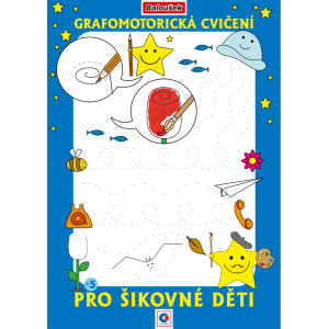 Omalovánka  - A4 - Grafomotorická cvičení