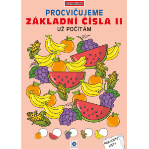 Omalovánka  - A4 - Procvičujeme základní čísla II, Už počítám!