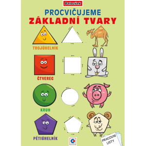 Omalovánka  - A4 - Procvičujeme základní tvary