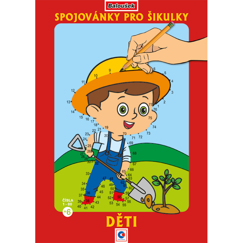 Omalovánka  - A4 - Spojovánky pro šikulky - Děti