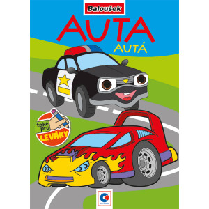Omalovánka A5 - Auta