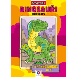 Omalovánka - A5 - Dinosauři