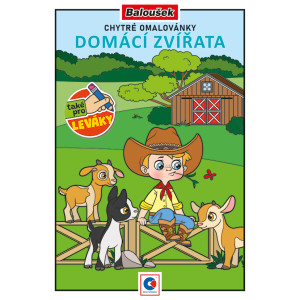 Omalovánka A5 - Chytré omalovánky - Domácí zvířata