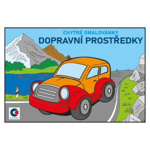 Omalovánka A5 - Chytré omalovánky - Dopravní prostředky