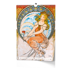 Nástěnný kalendář A3 - Alfons Mucha 2027